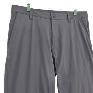 Rhone Men 34 x 28 Classic Commuter Pants Iron Gray Golf Work Chino Performance